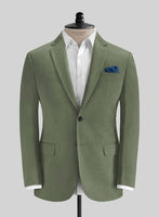 Loro Piana Green Cotton Jacket - StudioSuits