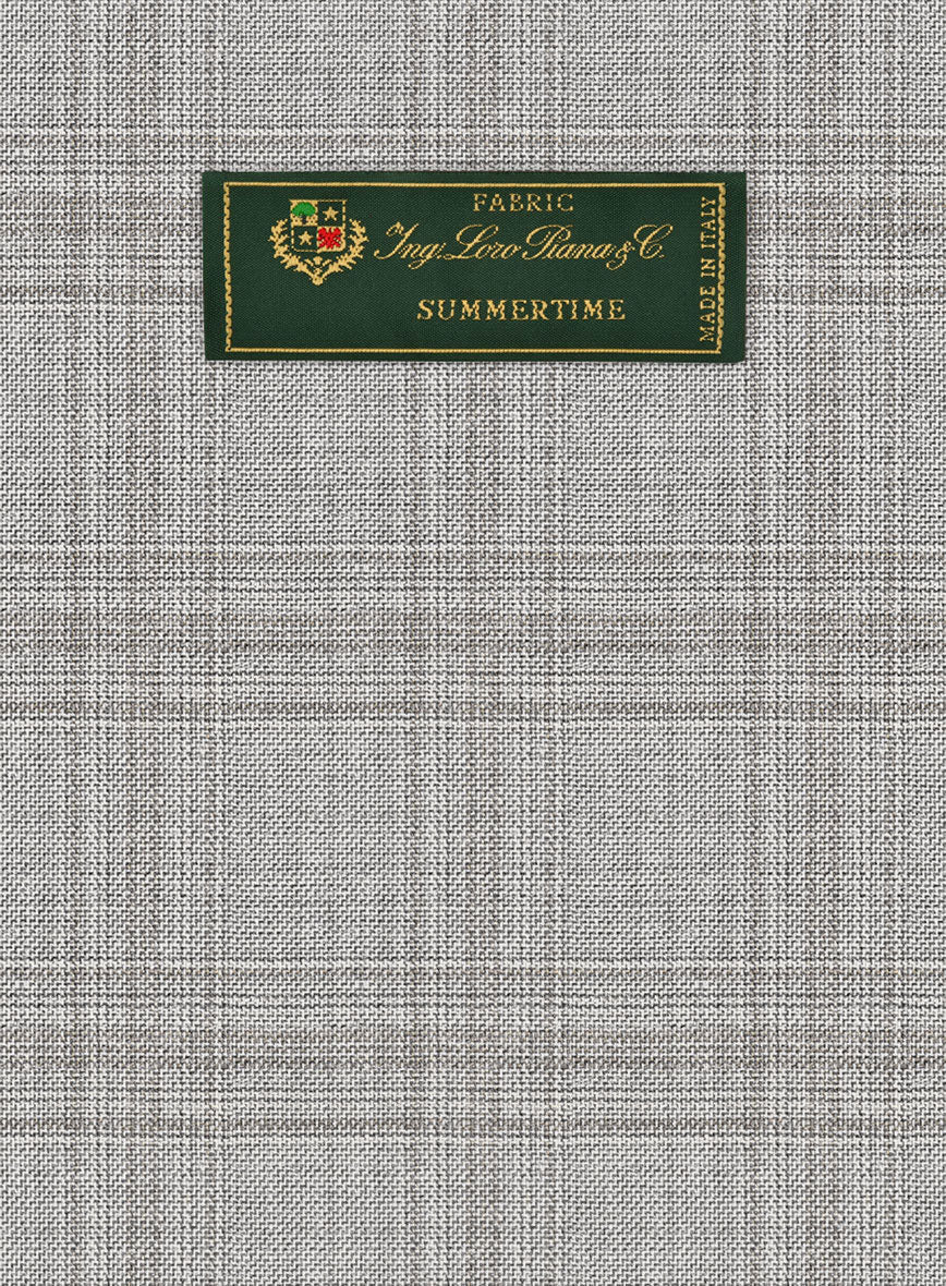 Loro Piana Grigio Summer Jacket - StudioSuits