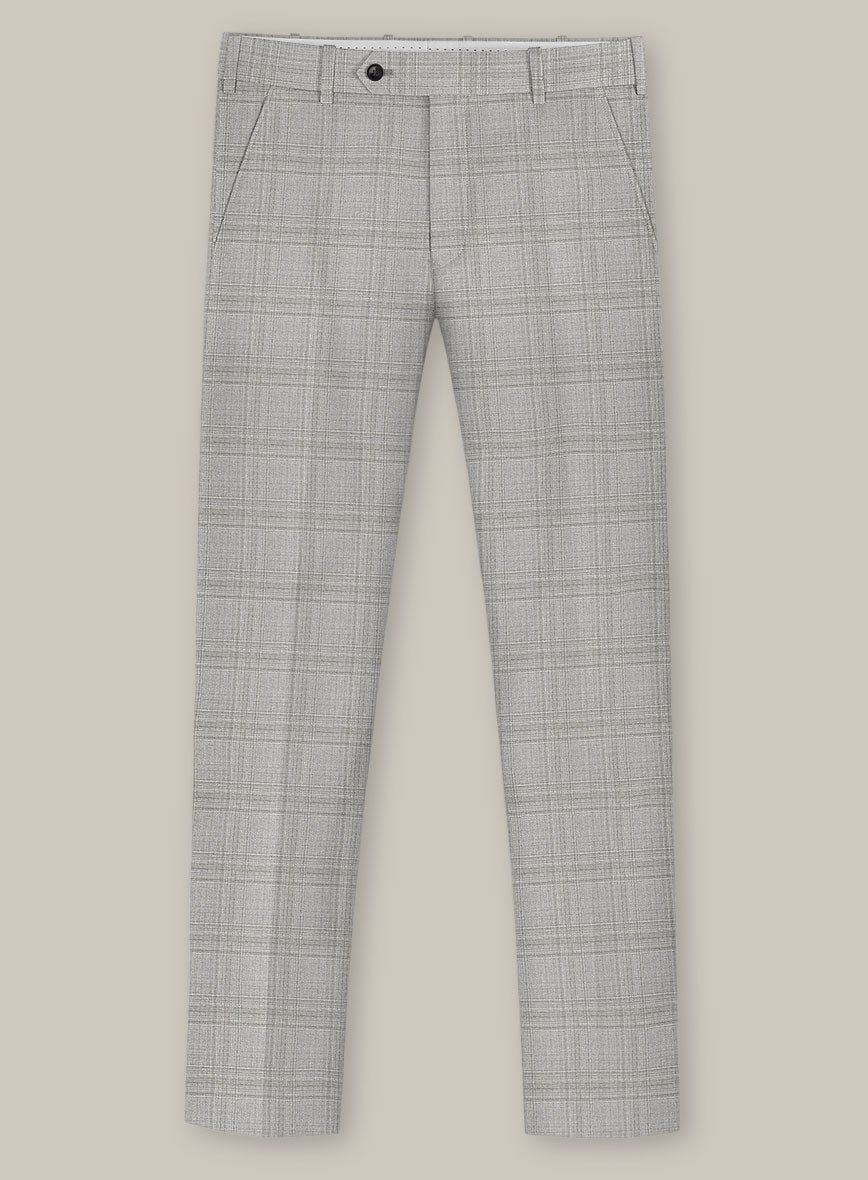 Loro Piana Grigio Summer Pants - StudioSuits