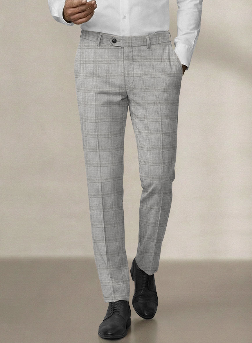 Loro Piana Grigio Summer Pants - StudioSuits