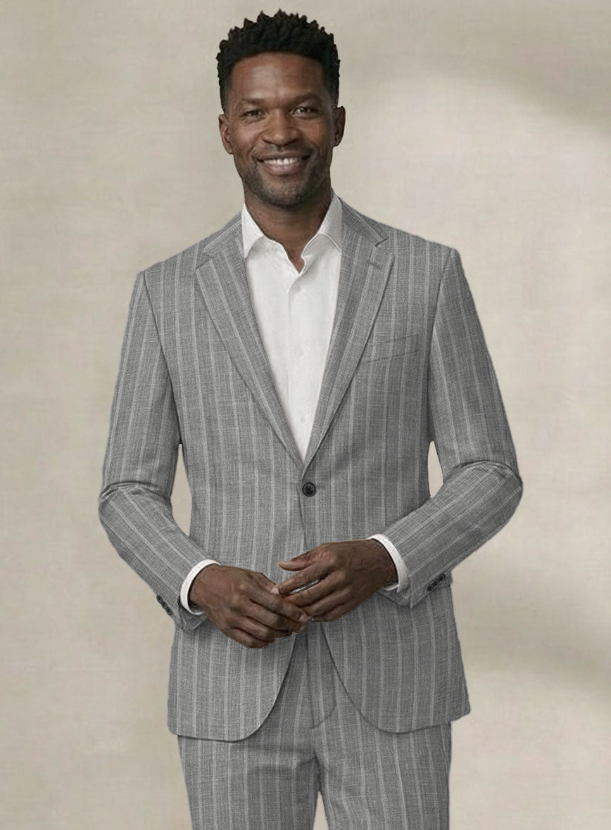 Loro Piana Grisaille Summer Jacket - StudioSuits