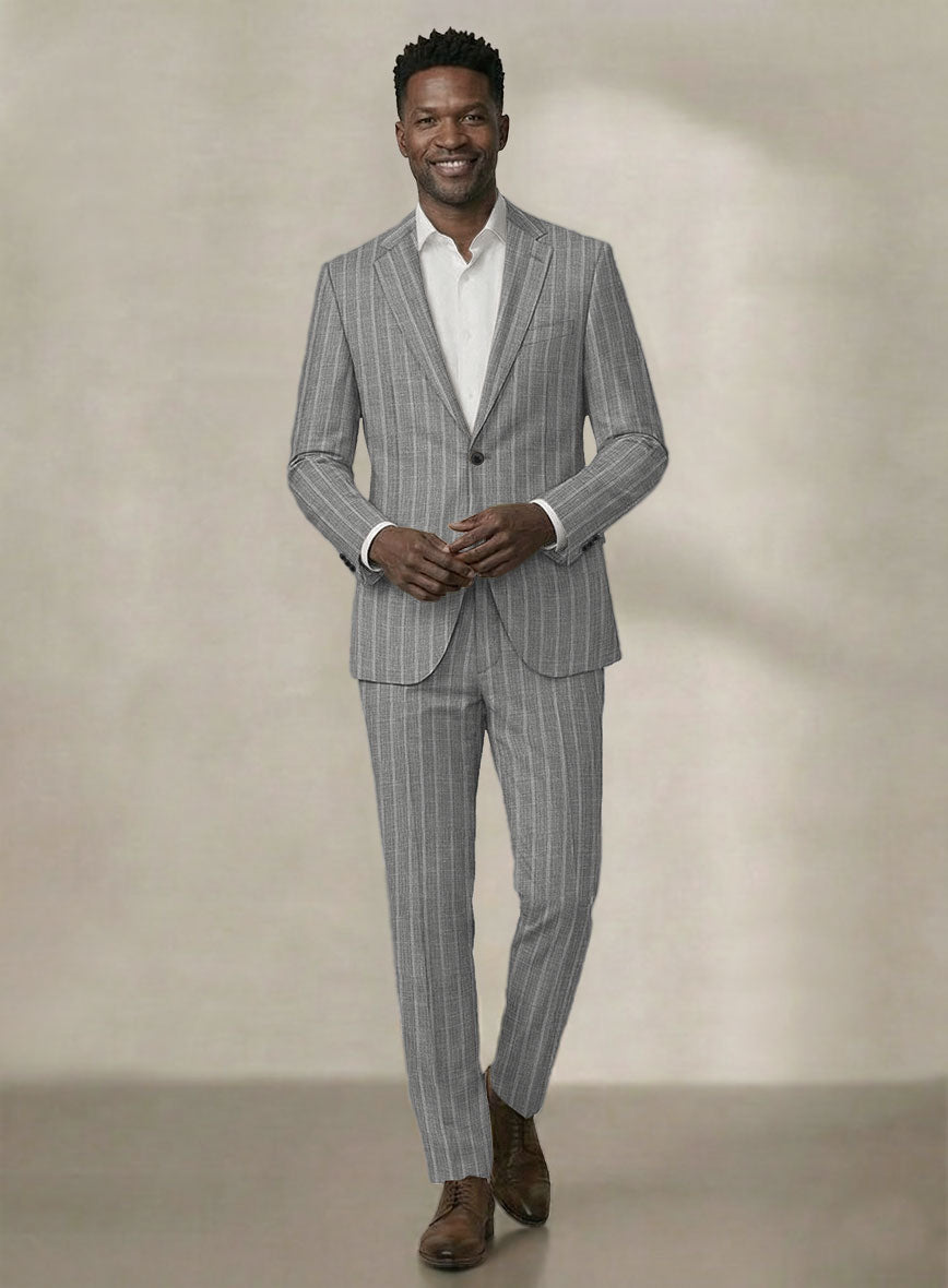 Loro Piana Grisaille Summer Suit - StudioSuits
