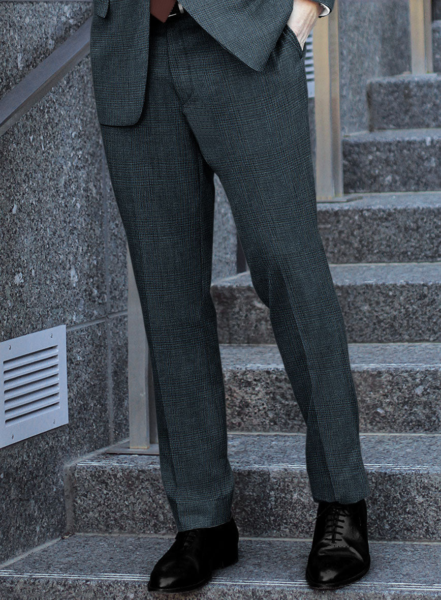 Loro Piana Irene Wool Silk Linen Pants - StudioSuits