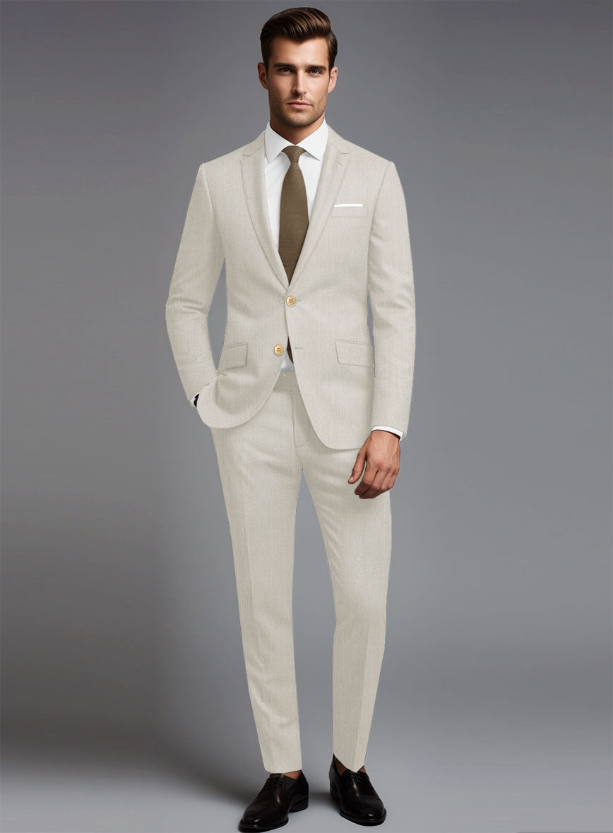 Loro Piana Jimenez Wool Silk Linen Suit - StudioSuits