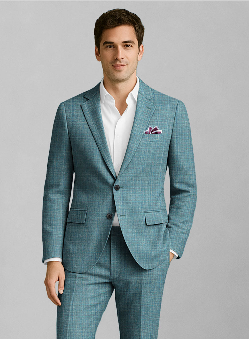 Loro Piana Lan Wool Silk Linen Jacket - StudioSuits
