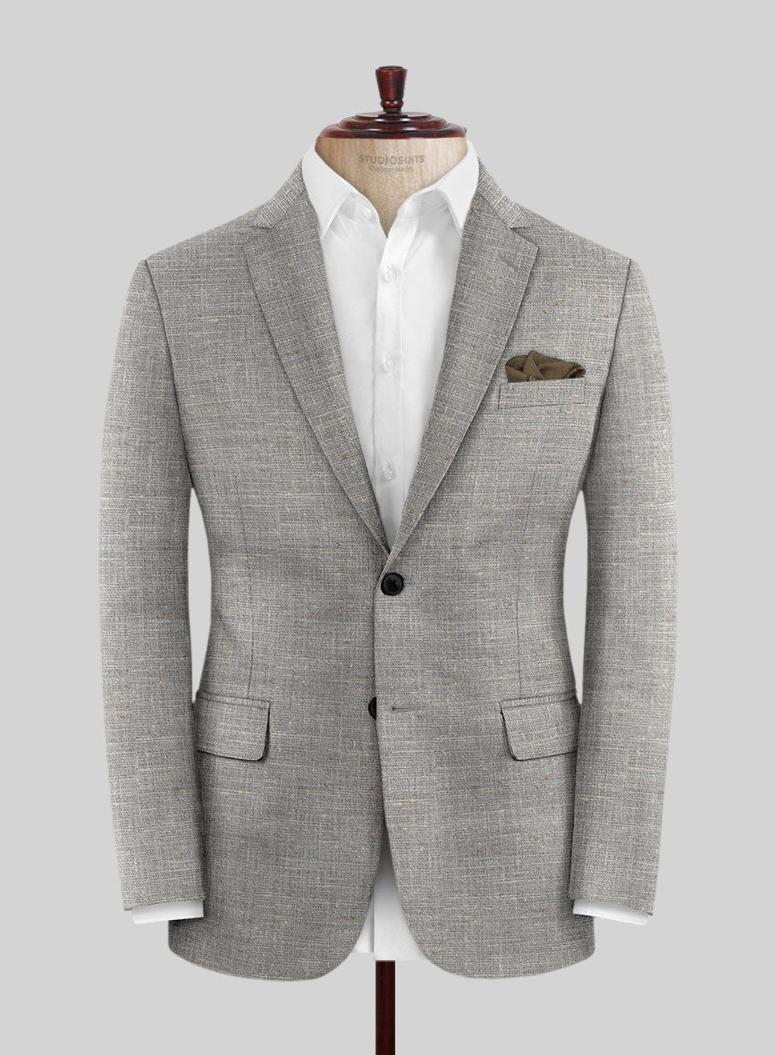 Loro Piana Lazzaro Wool Silk Linen Jacket - StudioSuits