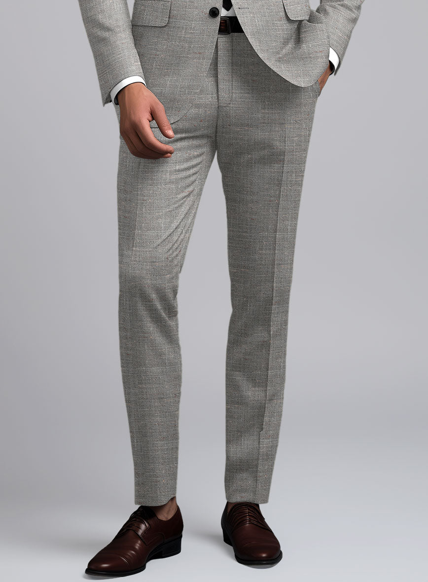 Loro Piana Lazzaro Wool Silk Linen Pants - StudioSuits