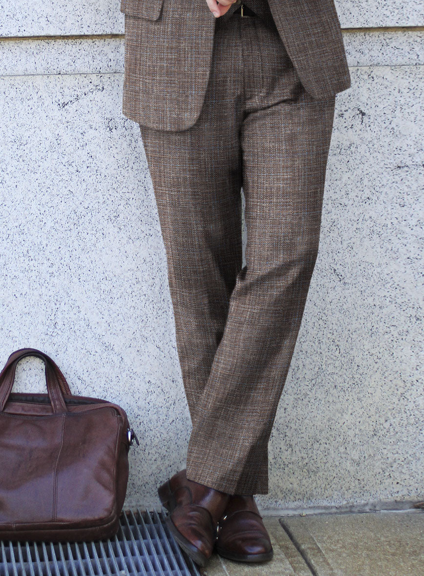 Loro Piana Massimo Wool Silk Linen Pants - StudioSuits