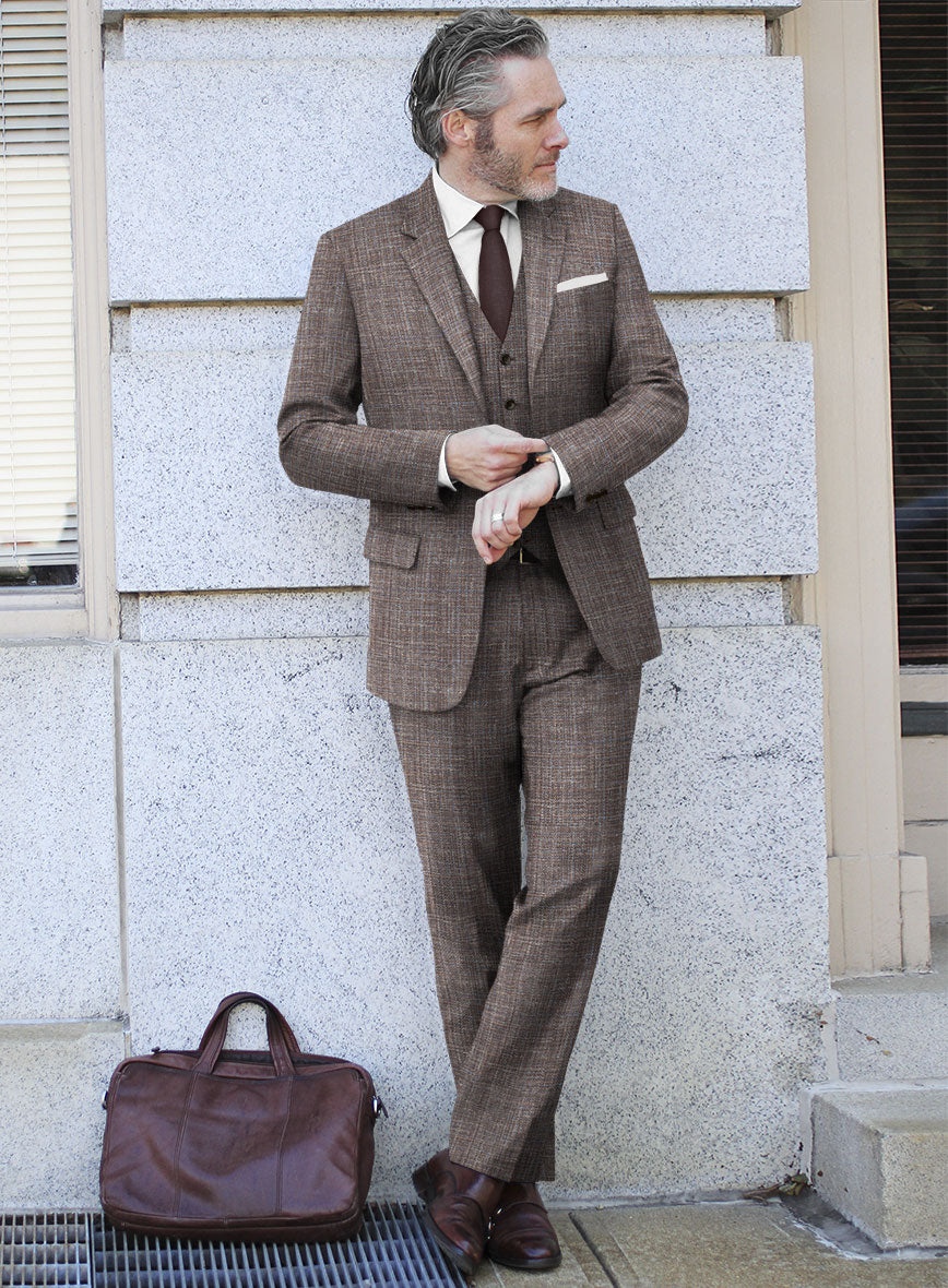 Loro Piana Massimo Wool Silk Linen Suit - StudioSuits