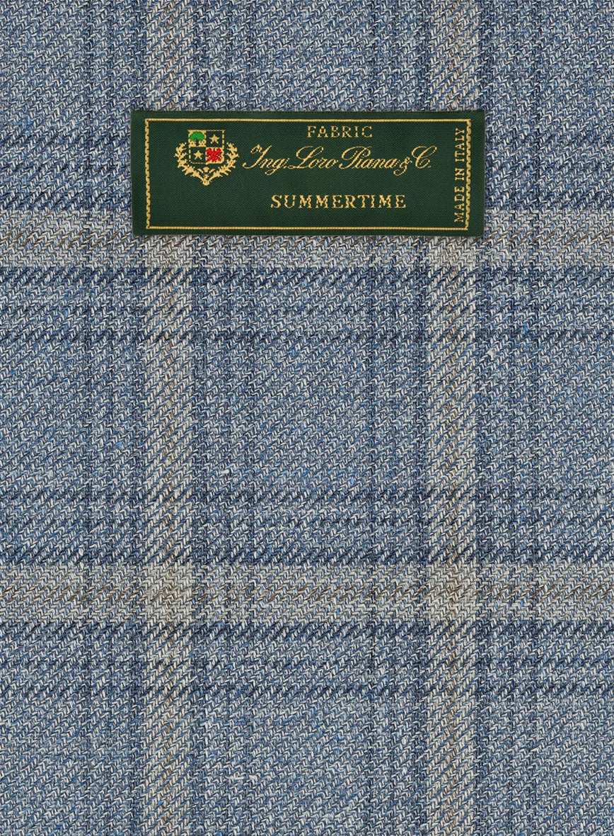 Loro Piana Ortaga Wool Silk Linen Jacket - StudioSuits
