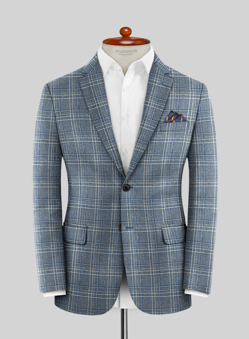 Loro Piana Osparo Wool Silk Linen Jacket - StudioSuits