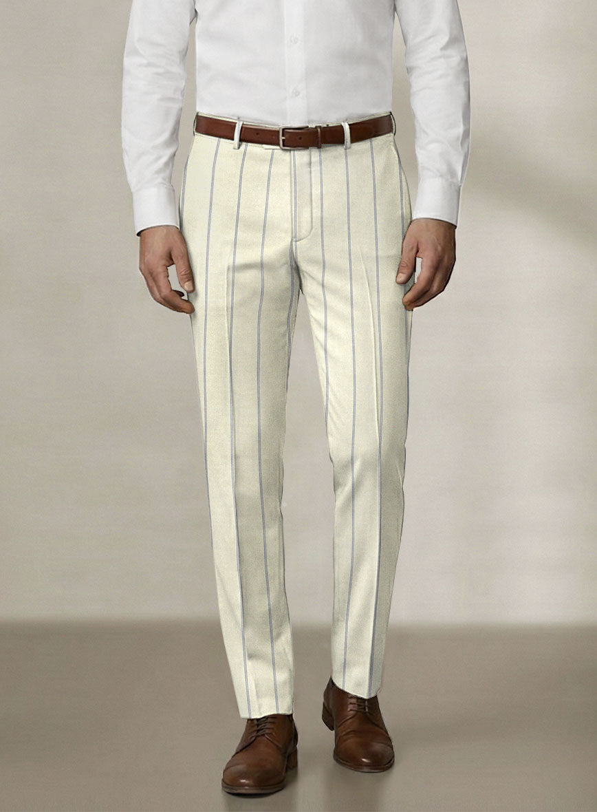 Loro Piana Oyster Summer Pants - StudioSuits