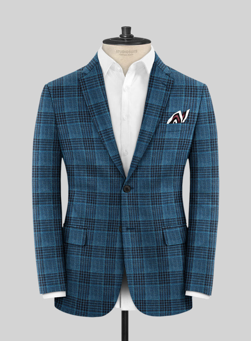 Loro Piana Raque Wool Silk Linen Jacket - StudioSuits
