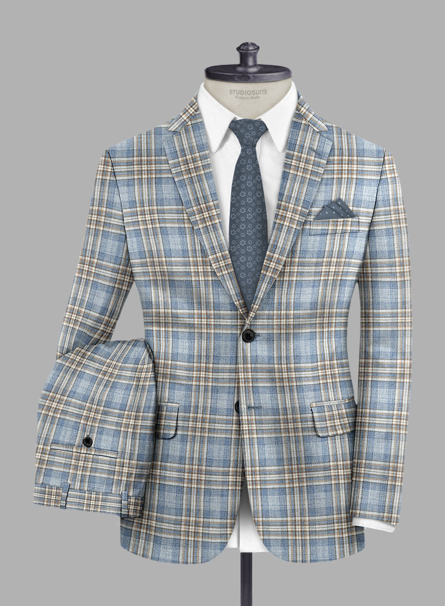 Loro Piana Reina Wool Silk Linen Suit - StudioSuits