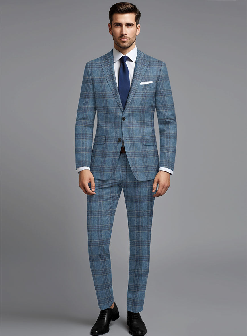 Loro Piana Rodolfo Wool Silk Linen Suit - StudioSuits