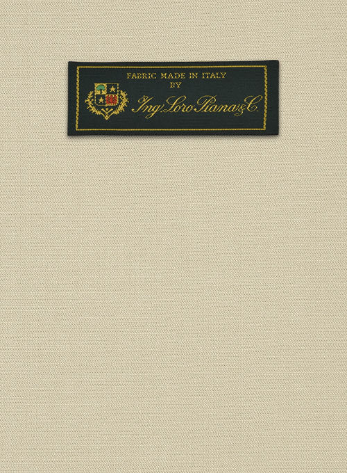 Loro Piana Sand Beige Cotton Suit - StudioSuits