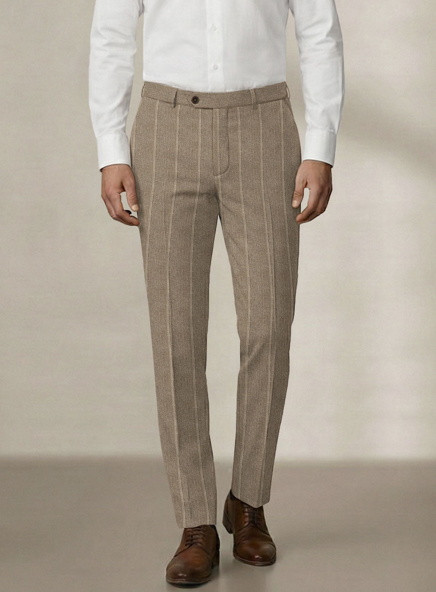Loro Piana Sandstone Summer Pants - StudioSuits