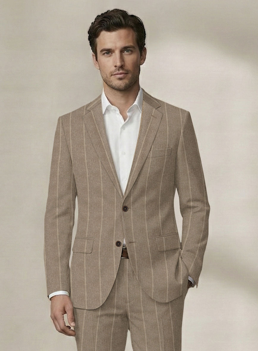 Loro Piana Sandstone Summer Jacket - StudioSuits