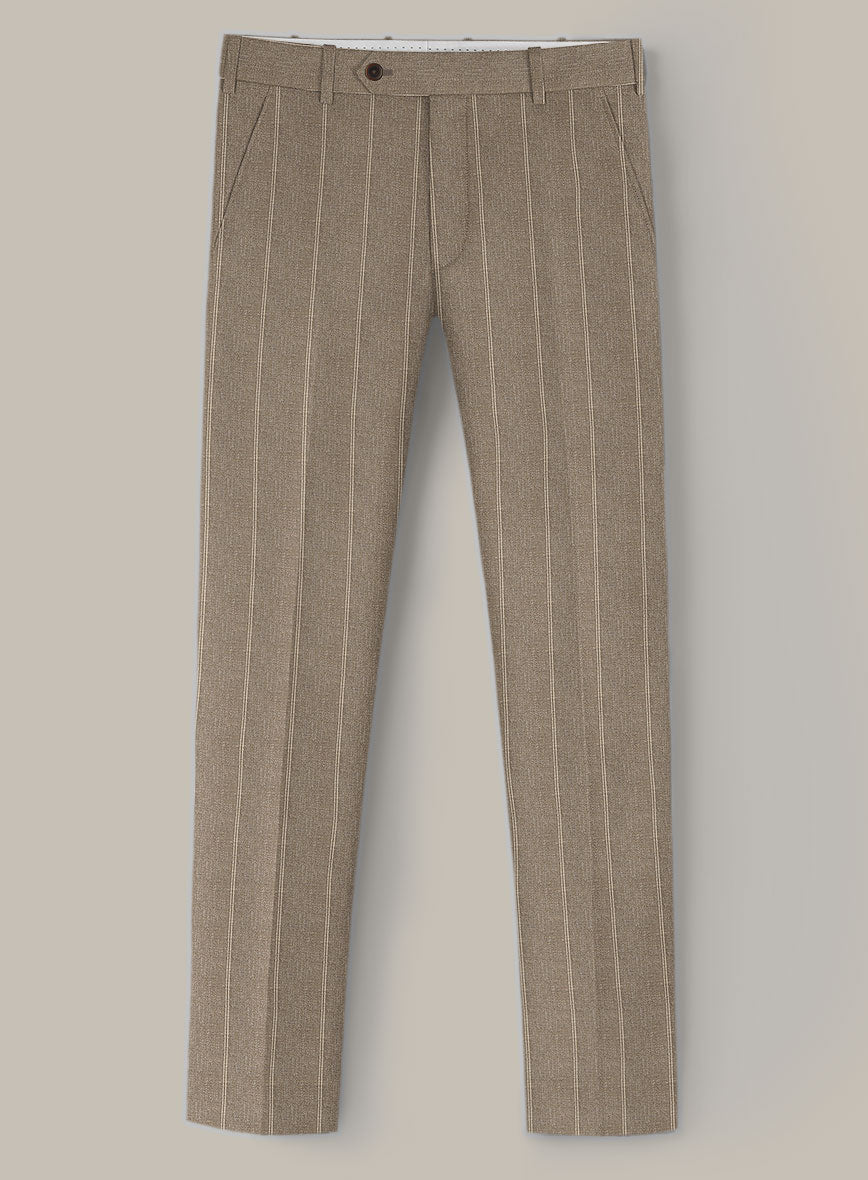 Loro Piana Sandstone Summer Pants - StudioSuits