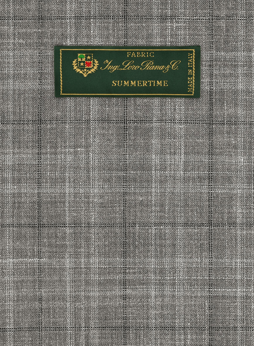 Loro Piana Santos Wool Silk Linen Pants - StudioSuits