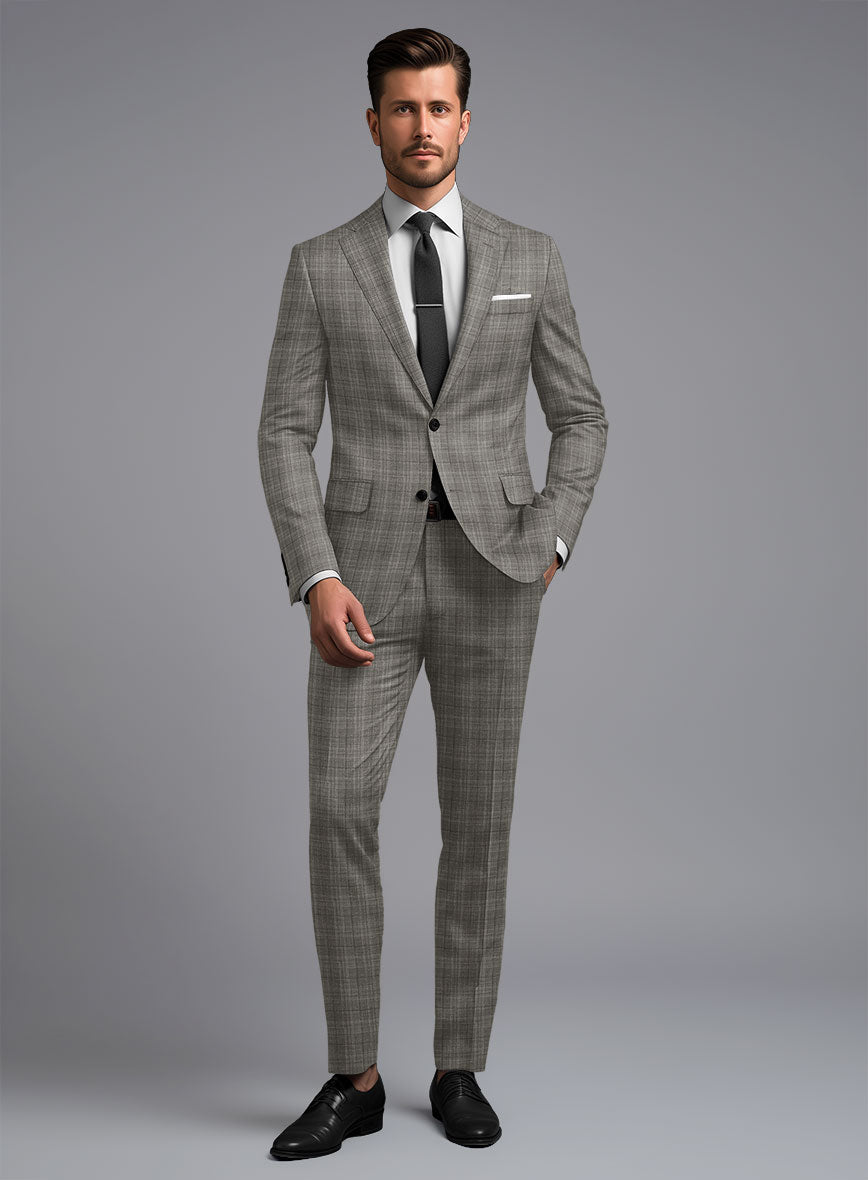 Loro Piana Santos Wool Silk Linen Suit - StudioSuits