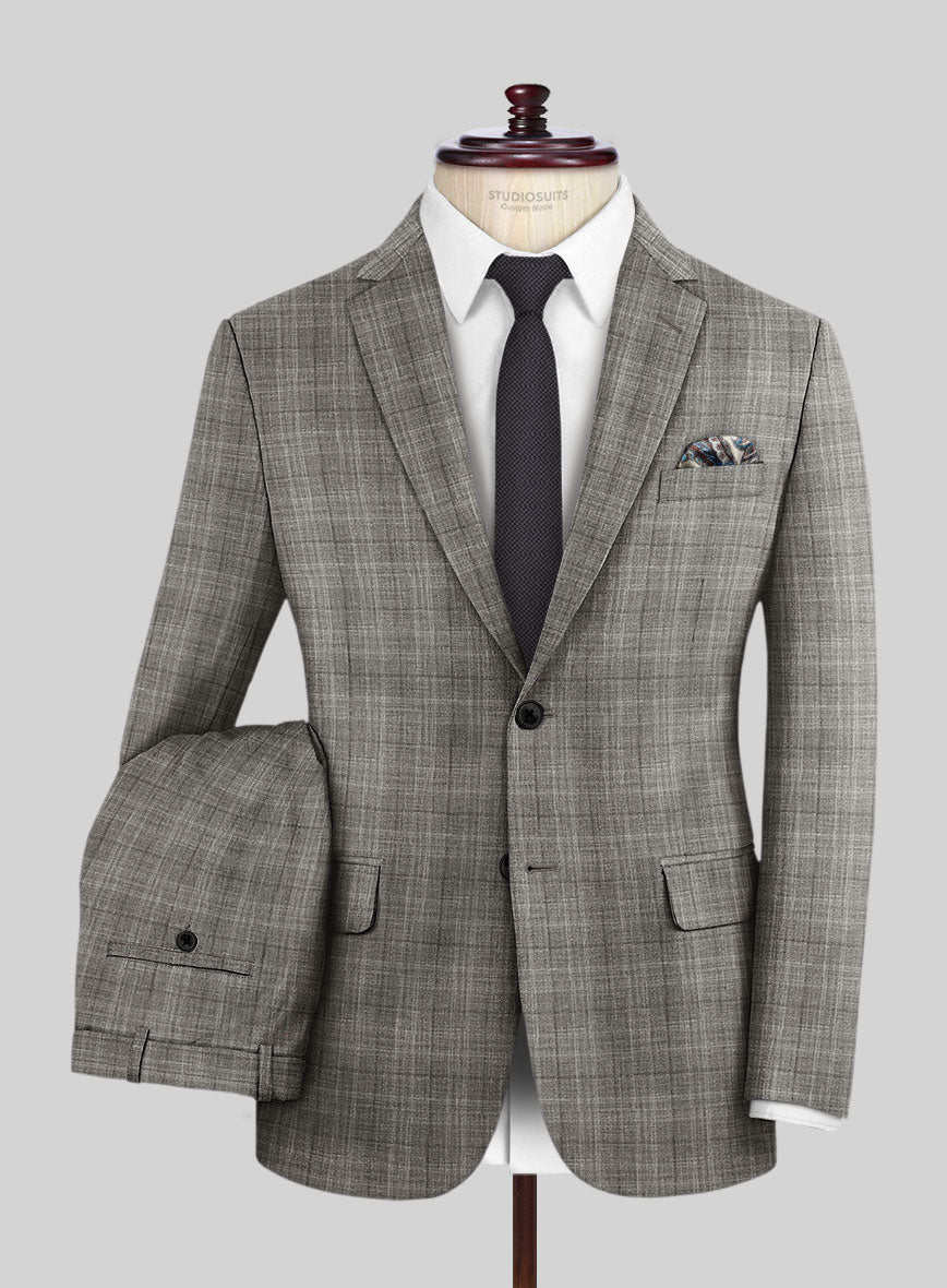 Loro Piana Santos Wool Silk Linen Suit - StudioSuits