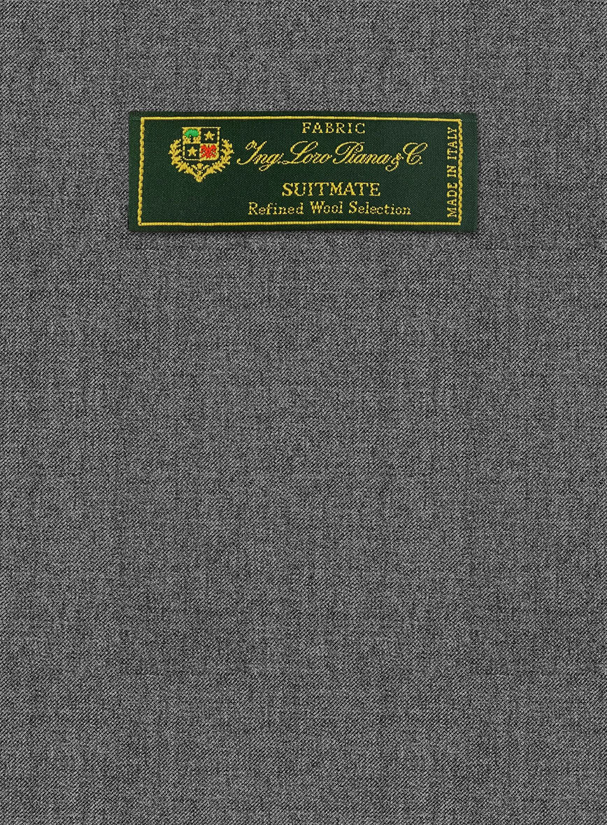 Loro Piana Suitmate Ash Gray Jacket - StudioSuits