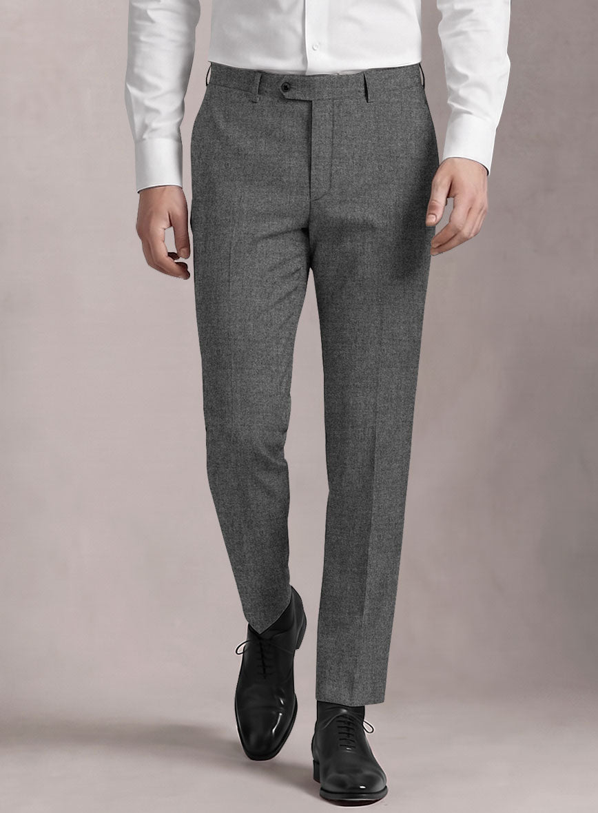 Loro Piana Suitmate Ash Gray Pants - StudioSuits