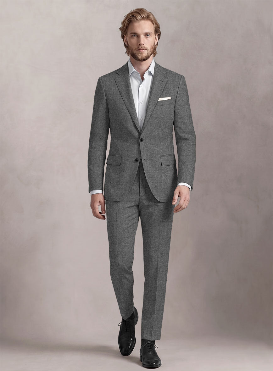 Loro Piana Suitmate Ash Gray Suit - StudioSuits