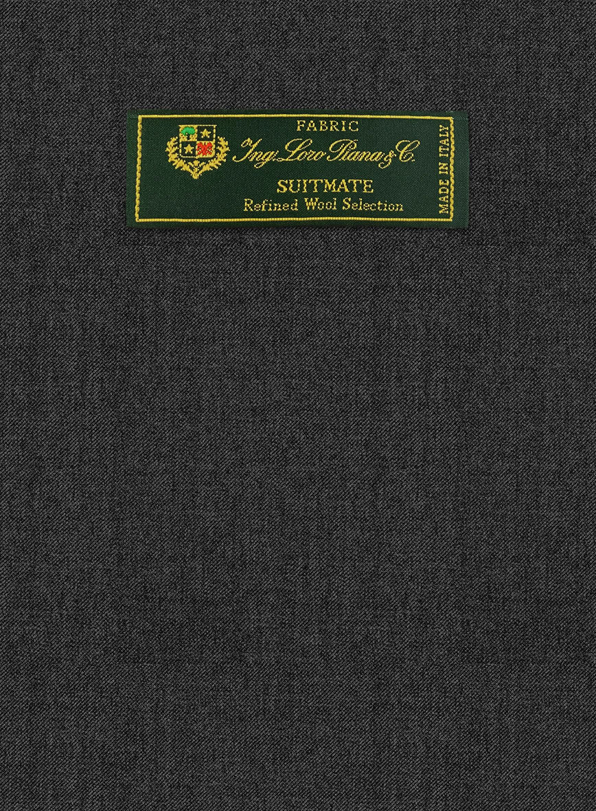 Loro Piana Suitmate Charcoal Jacket - StudioSuits