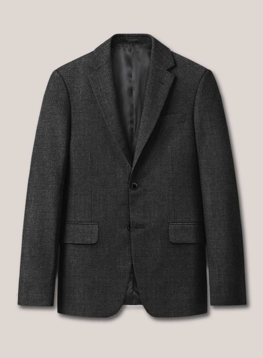 Loro Piana Suitmate Charcoal Jacket - StudioSuits