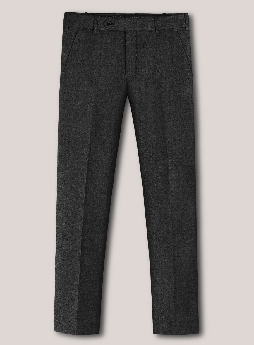 Loro Piana Suitmate Charcoal Pants - StudioSuits
