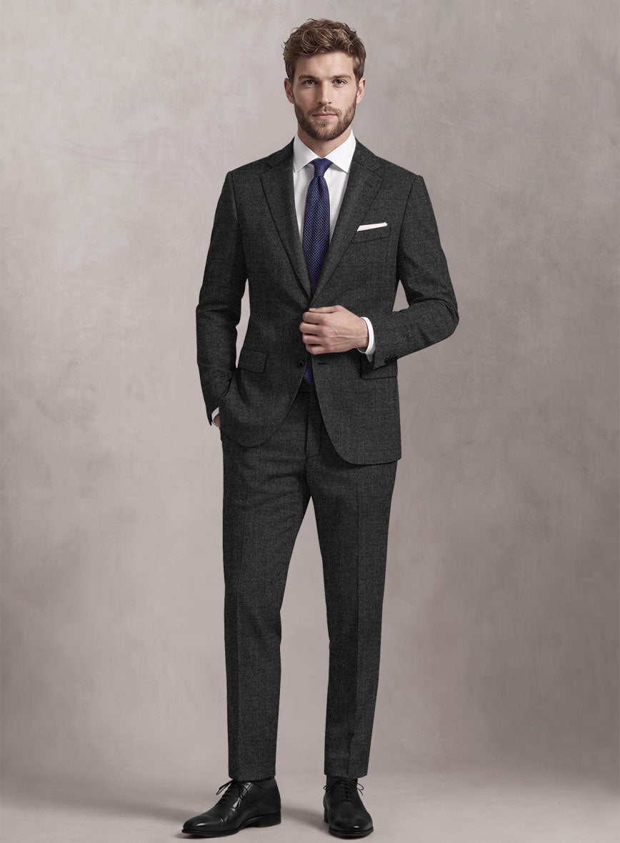 Loro Piana Suitmate Charcoal Suit - StudioSuits
