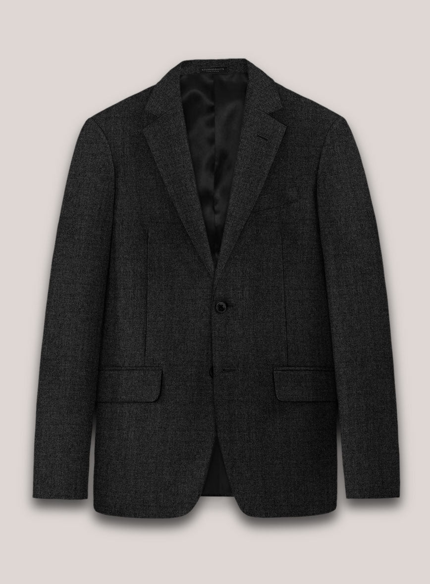 Loro Piana Suitmate Deep Charcoal Jacket - StudioSuits