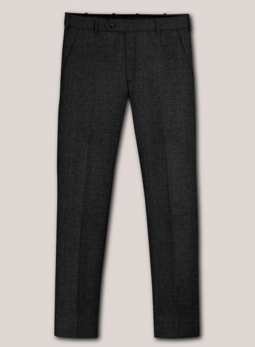 Loro Piana Suitmate Deep Charcoal Pants - StudioSuits