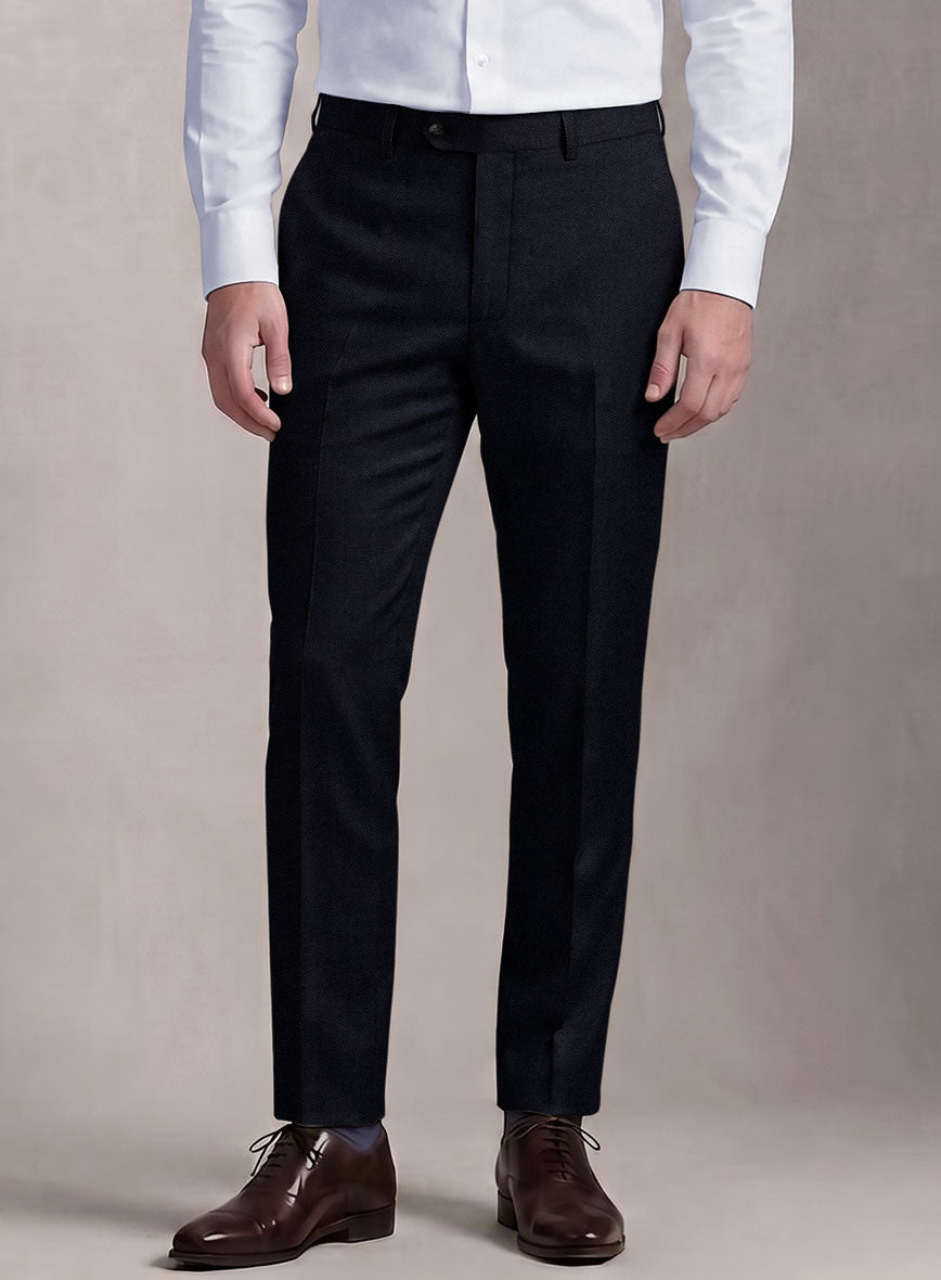 Loro Piana Suitmate Heritage Navy Pants - StudioSuits