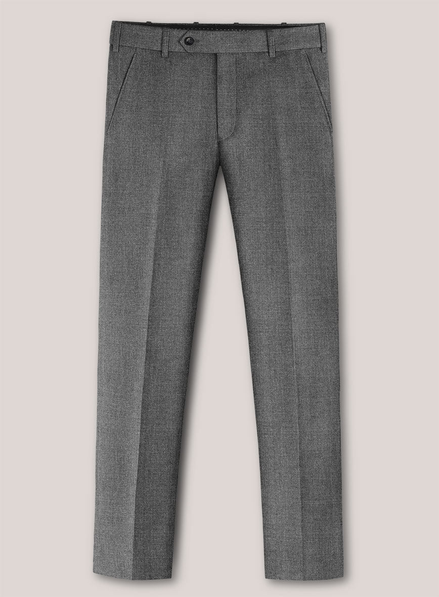 Loro Piana Suitmate Sharkskin Gray Suit - StudioSuits