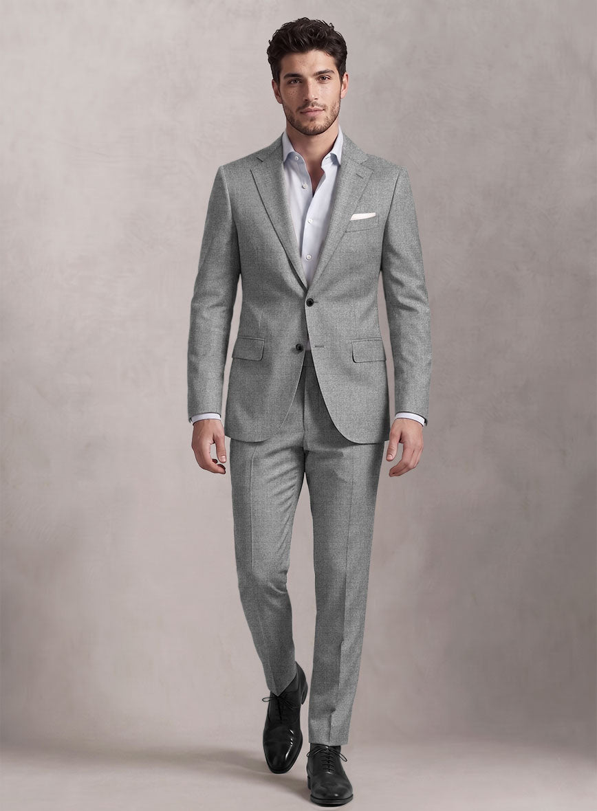 Loro Piana Suitmate Steel Gray Suit - StudioSuits