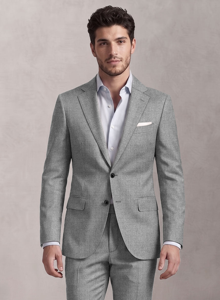 Loro Piana Suitmate Steel Gray Suit - StudioSuits