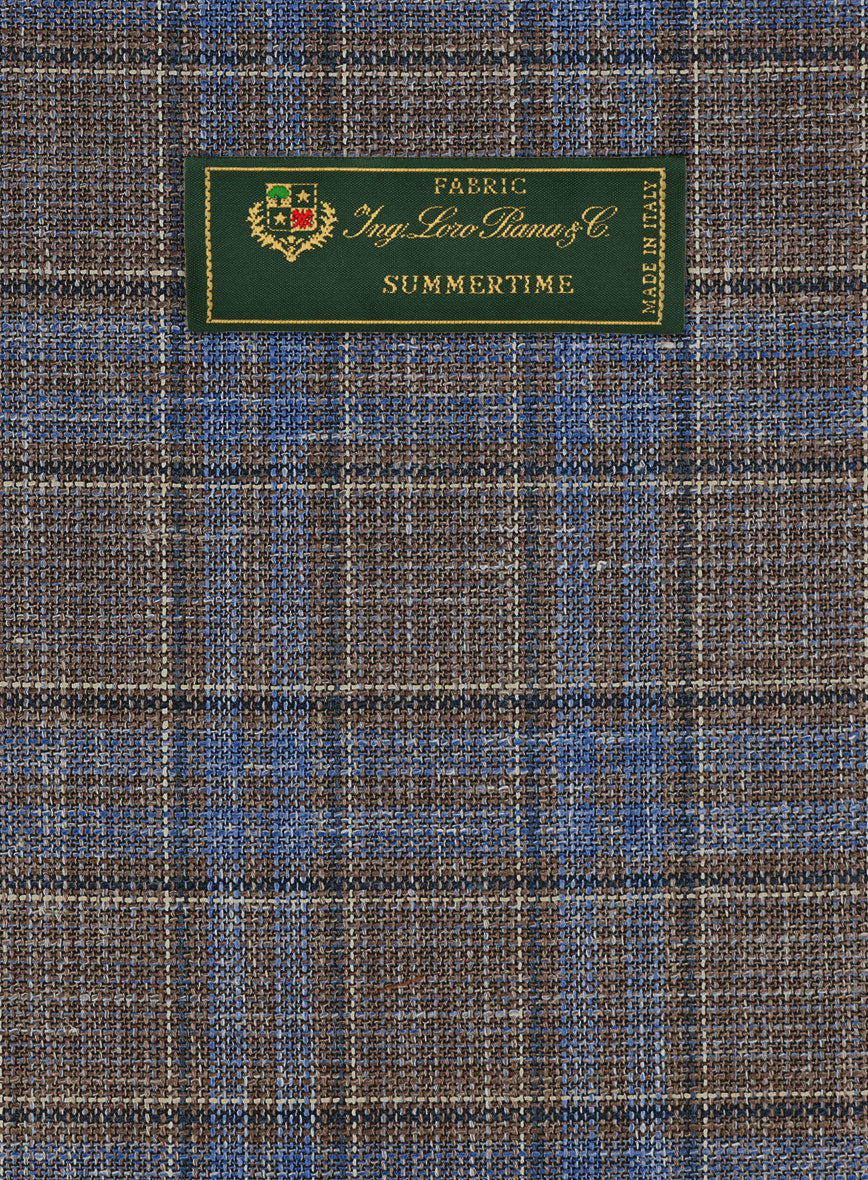 Loro Piana Tajeo Wool Silk Linen Jacket - StudioSuits