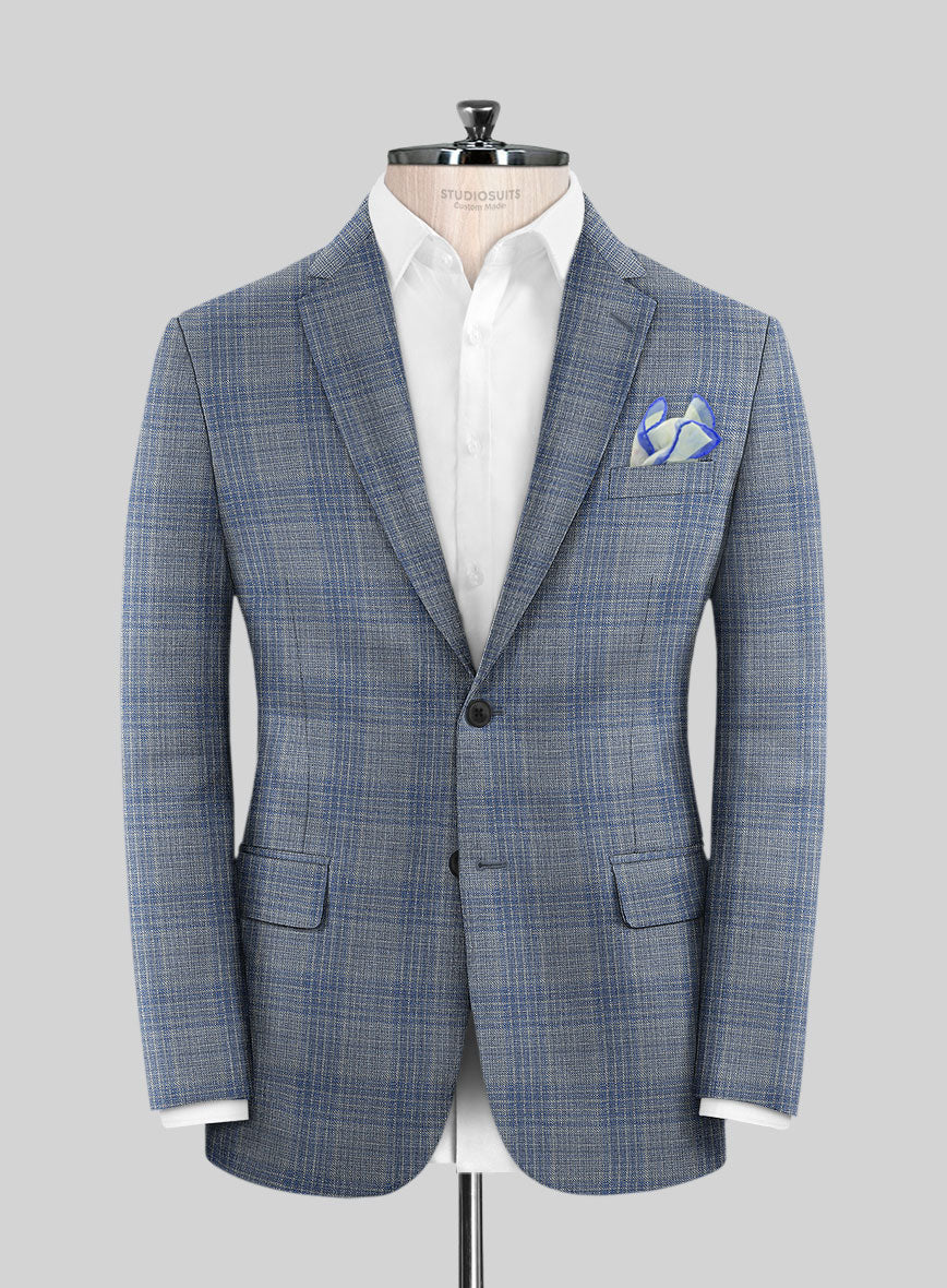 Loro Piana Uari Wool Silk Linen Jacket - StudioSuits