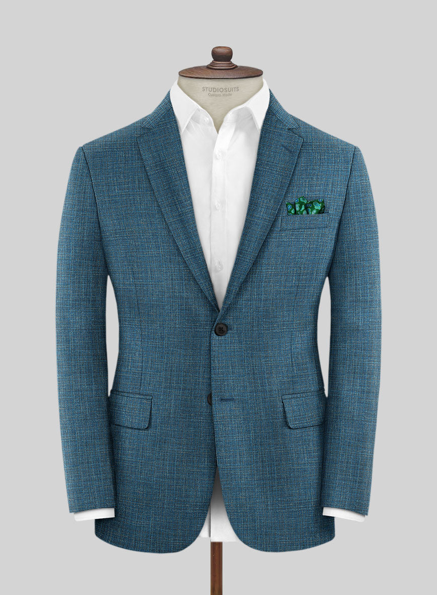 Loro Piana Ulesis Wool Silk Linen Jacket - StudioSuits