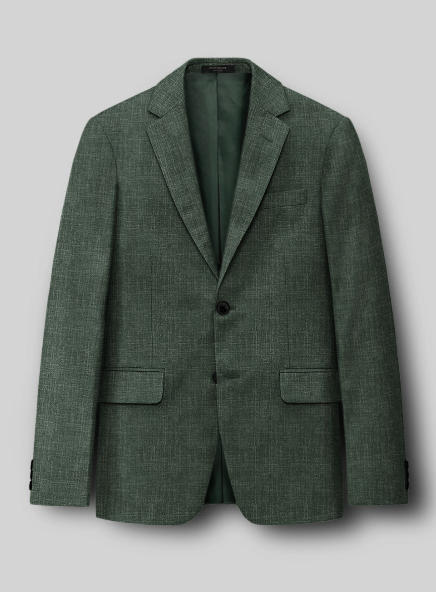 Loro Piana カシミヤ＆シルク アンサンブルセット ライムグリーン 42 Loro Piana Vitali Wool Silk Linen Suit – StudioSuits