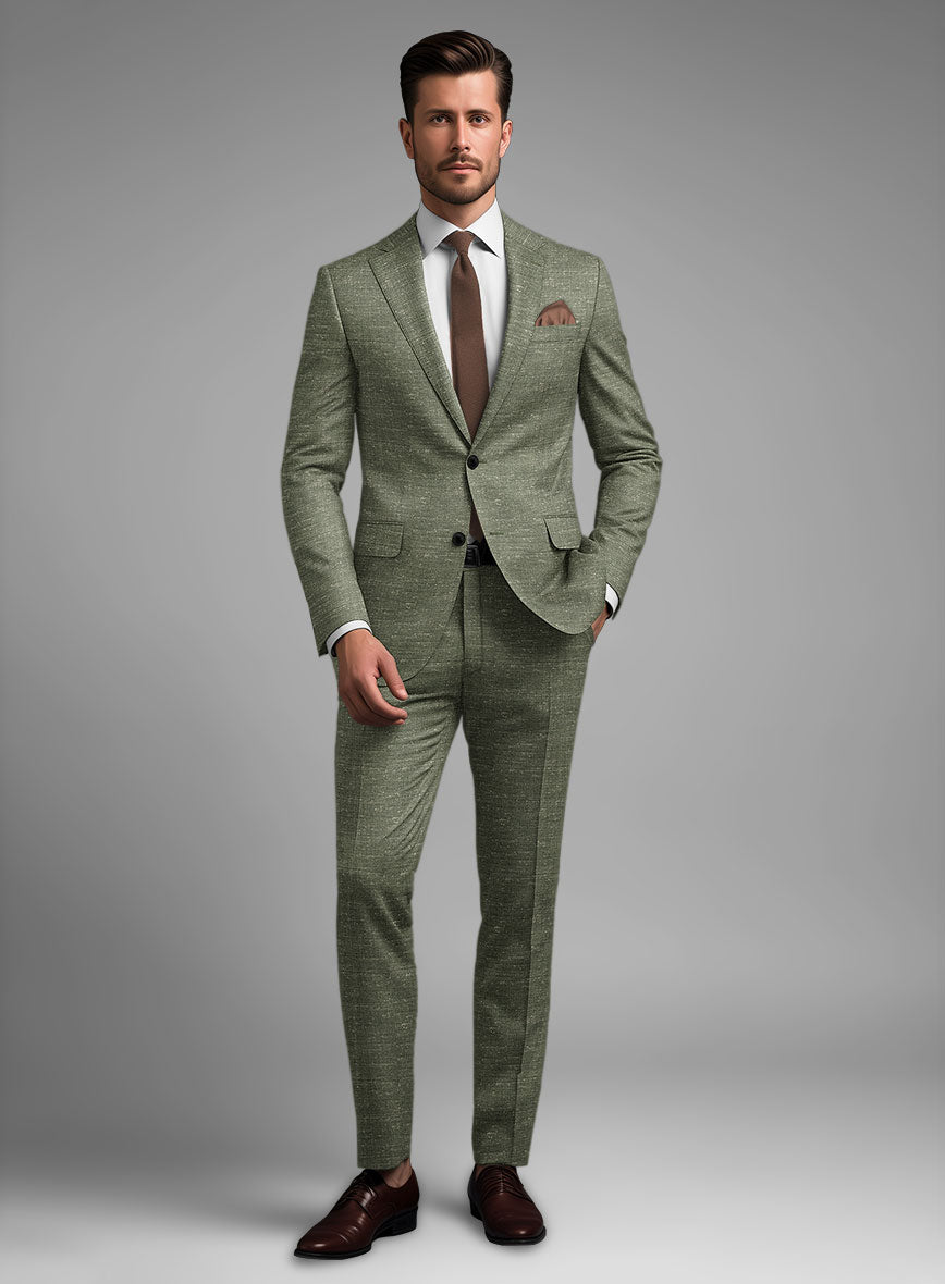 Loro Piana Viviana Wool Silk Linen Suit - StudioSuits