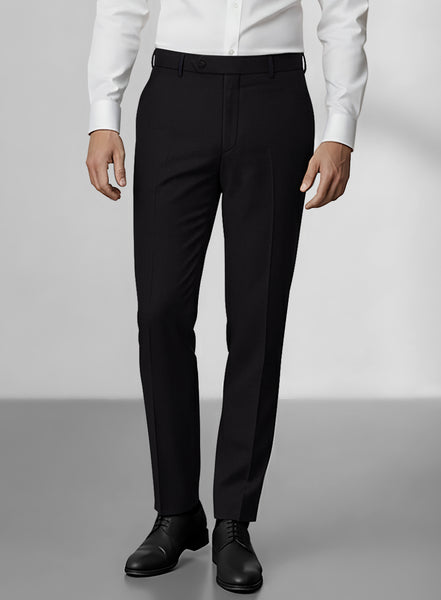 Loro Piana Zelander Black Wool Pants – StudioSuits