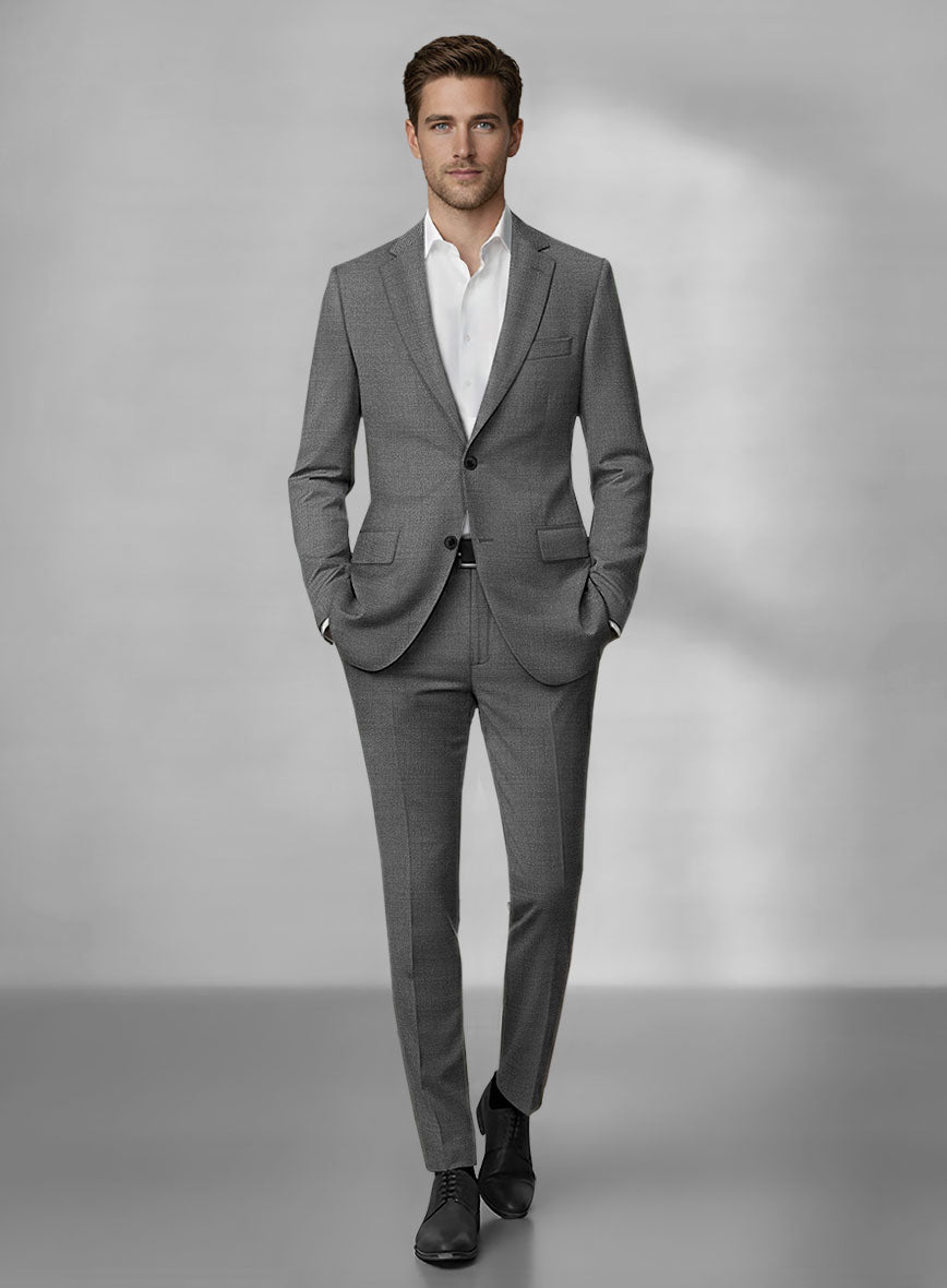 Loro Piana Zelander Gray Wool Suit - StudioSuits