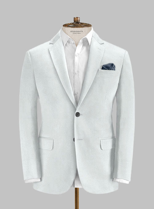 Loro Piana Zod Light Gray Cotton Jacket - StudioSuits