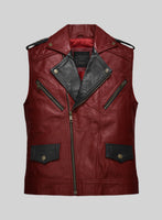 Love and Thunder Leather Vest - StudioSuits