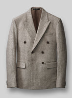 Light Weight Brown Tweed Jacket - StudioSuits