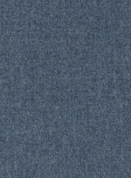 Light Weight Turkish Blue Tweed Pants - StudioSuits